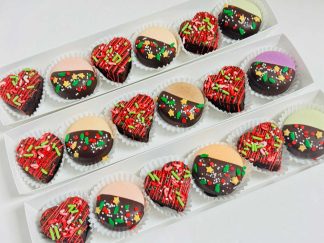 Mini Macaron & Brownie Dessert Box