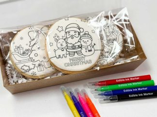 Christmas Color Your Own Cookie Kits