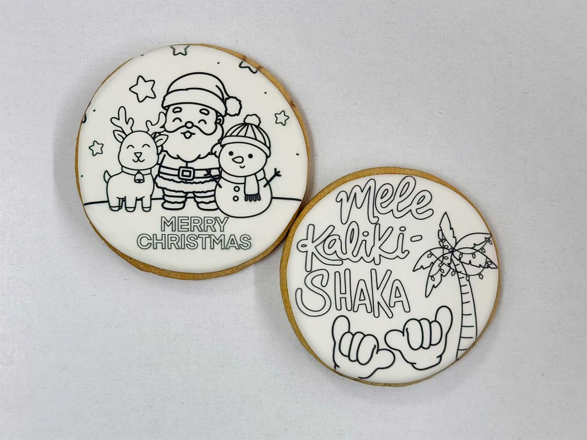 Christmas Color Your Own Cookie Pairs - Image 2