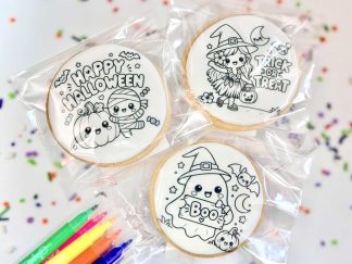 Halloween Color Your Own Cookie Kits